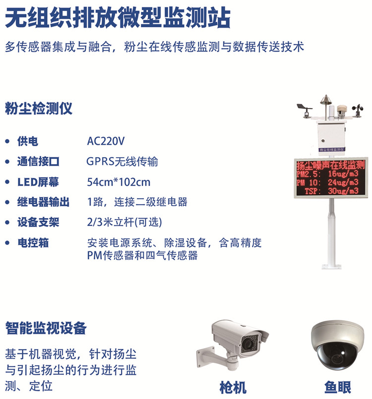 顆粒物監測設備微型監測站